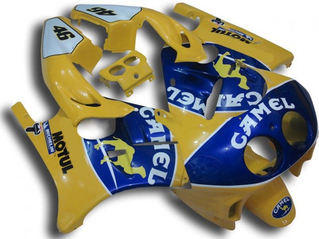 Aftermarket 1990-1998 Camel Honda CBR250RR Motorcycle Fairings