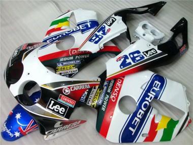 Aftermarket 1990-1998 Carrera EuroBet Honda CBR250RR Motorcycle Fairings