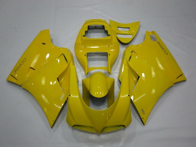 Aftermarket 1993-2005 Lighter Yellow Ducati 996 748 916 998 Motorcycle Fairings