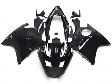 Aftermarket 1996-2007 Black Silver Gloss Honda CBR1100XX Motorcycle Fairings