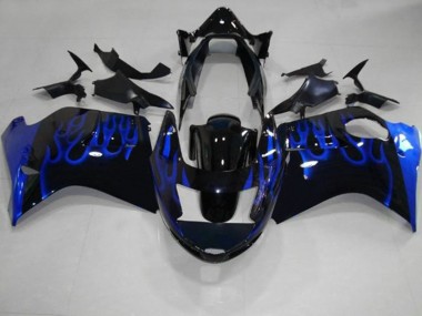 Aftermarket 1996-2007 Blue Flame Honda CBR1100XX Motorcycle Fairings