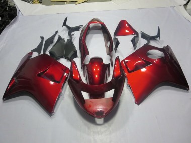 Aftermarket 1996-2007 Deep Red Honda CBR1100XX Motorcycle Fairings