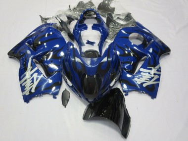 Aftermarket 1997-2007 Deep Blue Suzuki GSXR 1300 Motorcycle Fairings