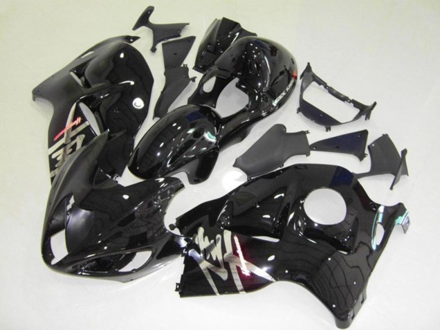 Aftermarket 1997-2007 Gloss Black Suzuki GSXR 1300 Motorcycle Fairings