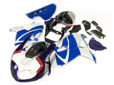 Aftermarket 1998-2003 Blue and Black Suzuki TL1000R Motorcycle Fairings