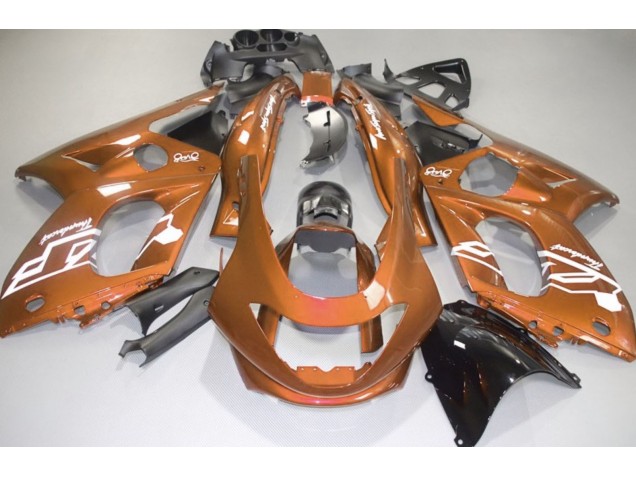 Aftermarket 1998-2007 Gloss Orange Yamaha YZF600 Motorcycle Fairings