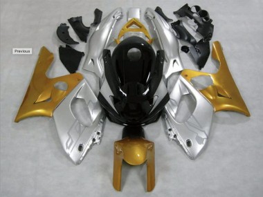 Aftermarket 1998-2007 Gold and Silver Gloss Yamaha YZF600 Motorcycle Fairings