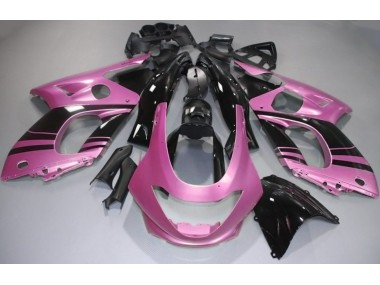 Aftermarket 1998-2007 Rose Pink & Black Yamaha YZF600 Motorcycle Fairings