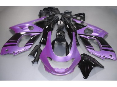 Aftermarket 1998-2007 Rose Purple & Black Yamaha YZF600 Motorcycle Fairings