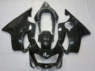 Aftermarket 1999-2000 Gloss Black Honda CBR600 F4 Motorcycle Fairings