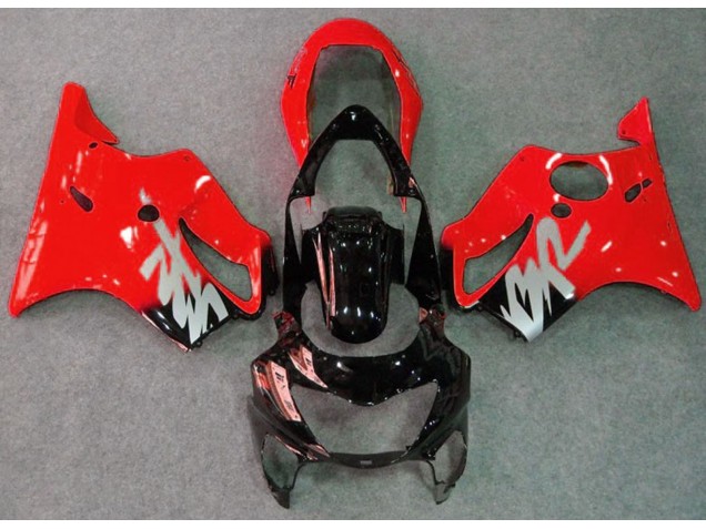 Aftermarket 1999-2000 Gloss Red Honda CBR600 F4 Motorcycle Fairings