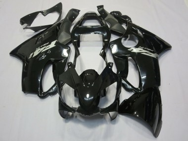 Aftermarket 2001-2003 Gloss Black Silver Decal Honda CBR600 F4i Motorcycle Fairings