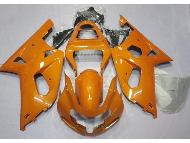 Aftermarket 2001-2003 Sunrise Orange Suzuki GSXR 600-750 Motorcycle Fairings