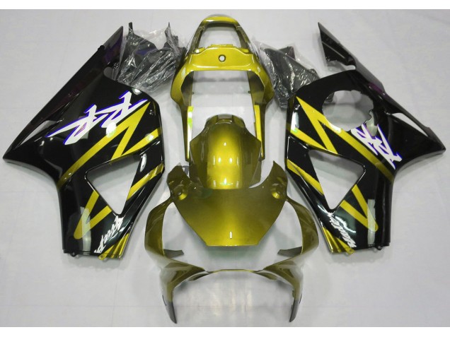 Aftermarket 2002-2003 Electric Yellow Honda CBR954 Motorcycle Fairings