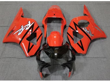 Aftermarket 2002-2003 Red and Black Honda CBR954 Motorcycle Fairings