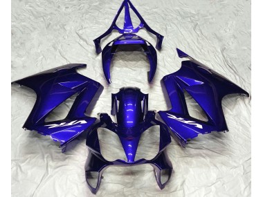 Aftermarket 2002-2012 Deep Blue Plain Honda VFR800 Motorcycle Fairings