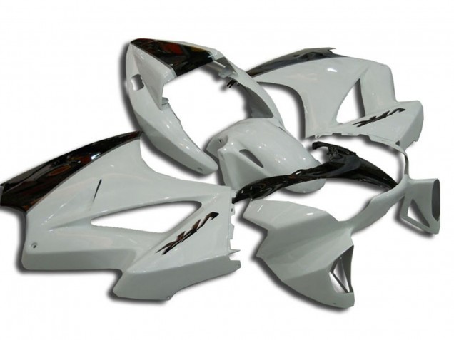 Aftermarket 2002-2012 Gloss White Honda VFR800 Motorcycle Fairings