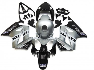 Aftermarket 2002-2012 Silver Repsol Honda VFR800 Motorcycle Fairings