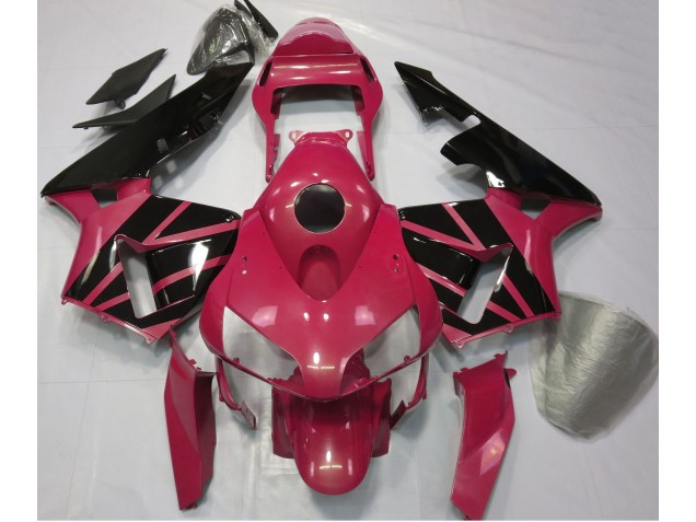 Aftermarket 2003-2004 Candy Red Honda CBR600RR Motorcycle Fairings