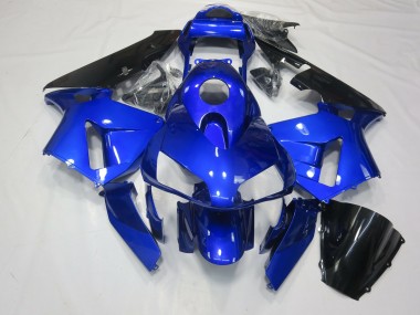 Aftermarket 2003-2004 Deep Blue Honda CBR600RR Motorcycle Fairings