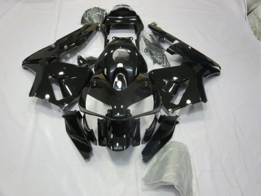 Aftermarket 2003-2004 Gloss Black Honda CBR600RR Motorcycle Fairings