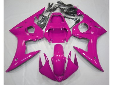 Aftermarket 2003-2005 Gloss Pink Yamaha R6 Motorcycle Fairings