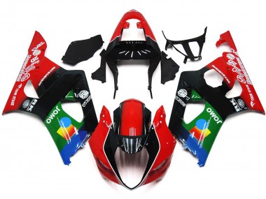 Aftermarket 2003-2004 JOMO Suzuki GSXR 1000 Motorcycle Fairings