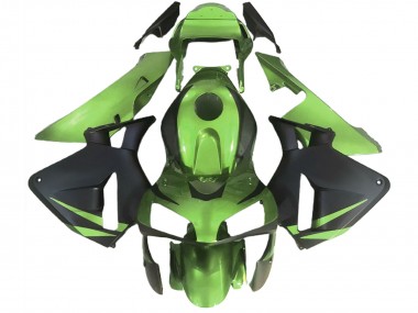 Aftermarket 2003-2004 Lizard Green Honda CBR600RR Motorcycle Fairings