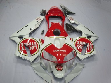 Aftermarket 2003-2004 Lucky Strike Honda CBR600RR Motorcycle Fairings