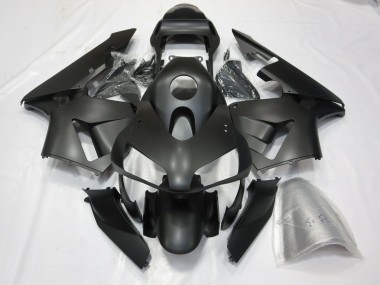 Aftermarket 2003-2004 Matte Black Honda CBR600RR Motorcycle Fairings