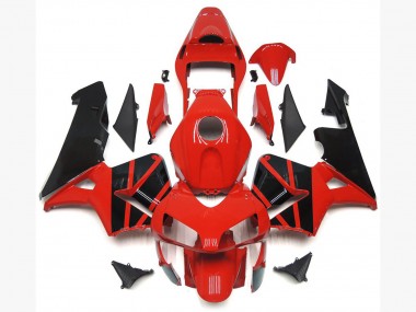 Aftermarket 2003-2004 OEM Style Red Black Honda CBR600RR Motorcycle Fairings