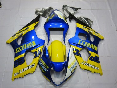 Aftermarket 2003-2004 Pirelli Suzuki GSXR 1000 Motorcycle Fairings