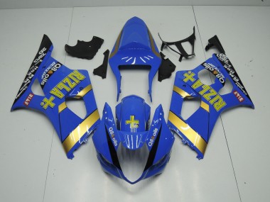 Aftermarket 2003-2004 Rizla Suzuki GSXR 1000 Motorcycle Fairings