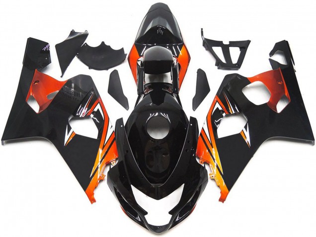 Aftermarket 2004-2005 Bronze Orange OEM Style custom Suzuki GSXR 600-750 Motorcycle Fairings