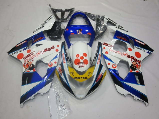 Aftermarket 2004-2005 Dark Dog Suzuki GSXR 600-750 Motorcycle Fairings