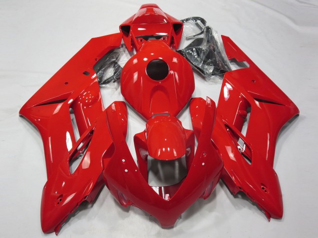 Aftermarket 2004-2005 Gloss Red Honda CBR1000RR Motorcycle Fairings