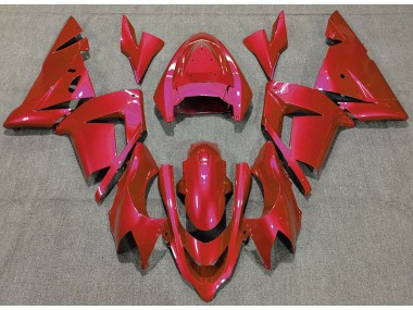 Aftermarket 2004-2005 Gloss Red Kawasaki ZX10R Motorcycle Fairings