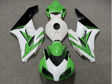 Aftermarket 2004-2005 Green White and Black Gloss Honda CBR1000RR Motorcycle Fairings