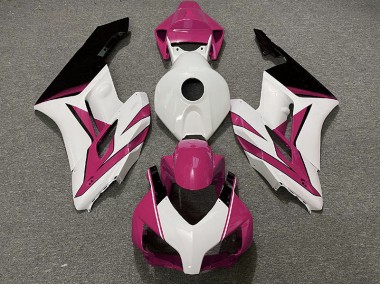 Aftermarket 2004-2005 Pink White and Black Gloss Honda CBR1000RR Motorcycle Fairings