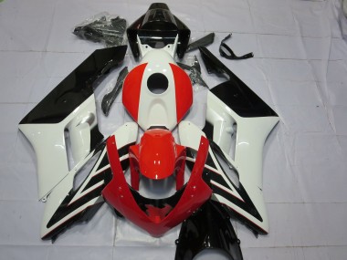 Aftermarket 2004-2005 Red Black and White Honda CBR1000RR Motorcycle Fairings
