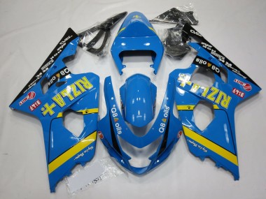 Aftermarket 2004-2005 Rizla Suzuki GSXR 600-750 Motorcycle Fairings