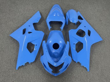 Aftermarket 2004-2005 Sky Blue Suzuki GSXR 600-750 Motorcycle Fairings