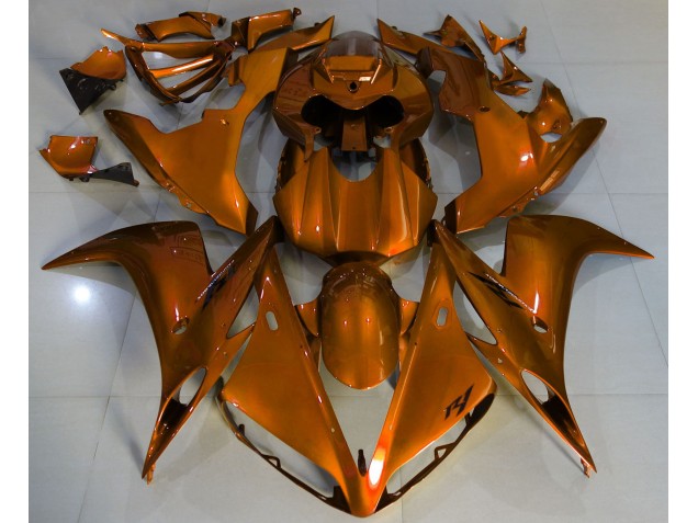 Aftermarket 2004-2006 Deep Orange Yamaha R1 Motorcycle Fairings