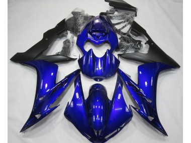 Aftermarket 2004-2006 Gloss Blue & Black Yamaha R1 Motorcycle Fairings