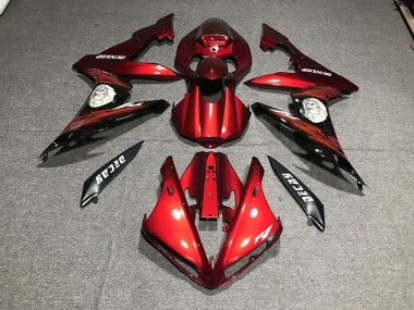 Aftermarket 2004-2006 Gloss Red & Yamaha R1 Motorcycle Fairings