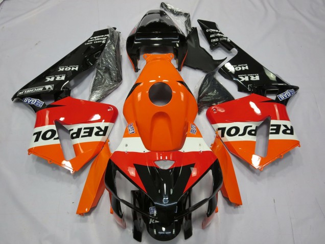 Aftermarket 2005-2006 Classic Repsol Honda CBR600RR Motorcycle Fairings