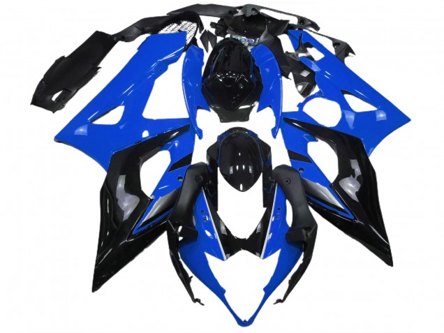 Aftermarket 2005-2006 Gloss Blue and Black Suzuki GSXR 1000 Motorcycle Fairings