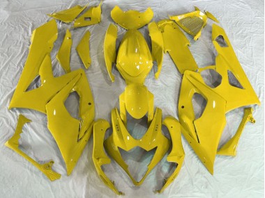 Aftermarket 2005-2006 Gloss Yellow Suzuki GSXR 1000 Motorcycle Fairings