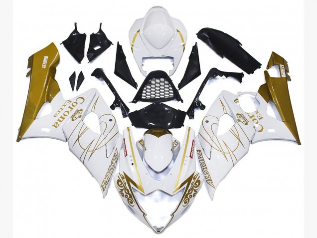 Aftermarket 2005-2006 Gold Gloss Corona Custom Suzuki GSXR 1000 Motorcycle Fairings