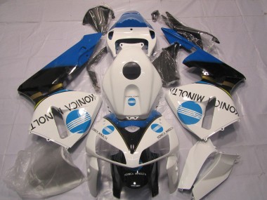 Aftermarket 2005-2006 Light Blue KM Honda CBR600RR Motorcycle Fairings